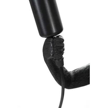 LAMPA STOŁOWA MONKEY NERO 26X34X55 cm